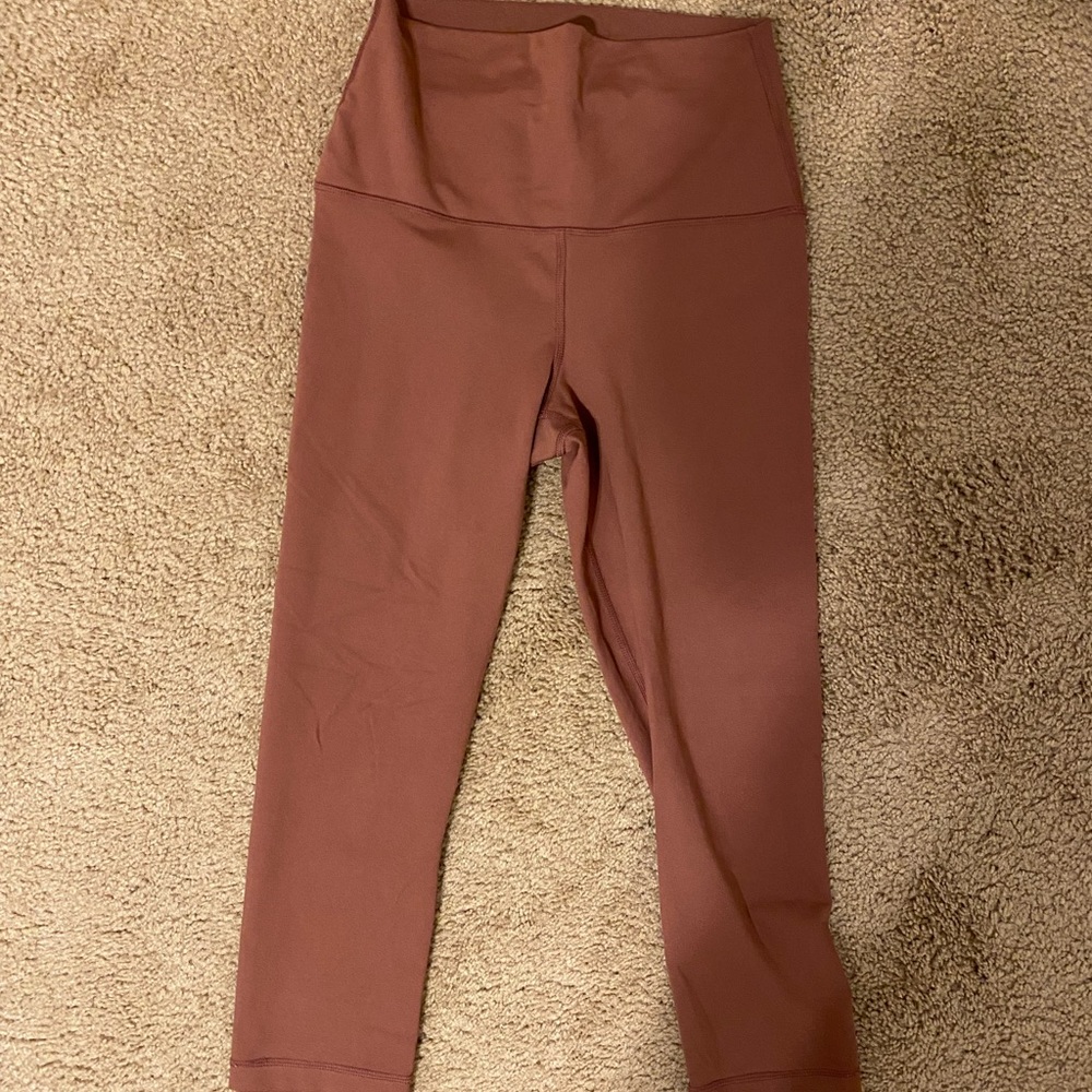 Pink yoga leggings